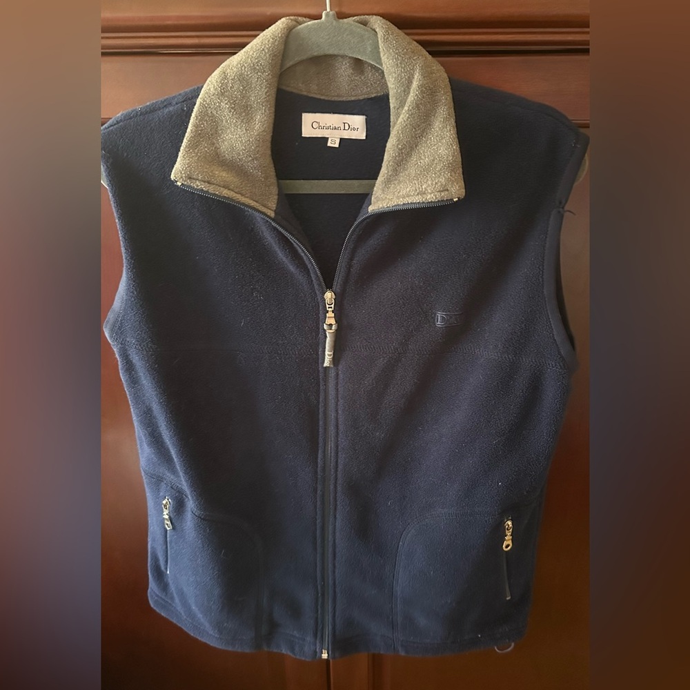 Christian Dior fleece men’s small vest